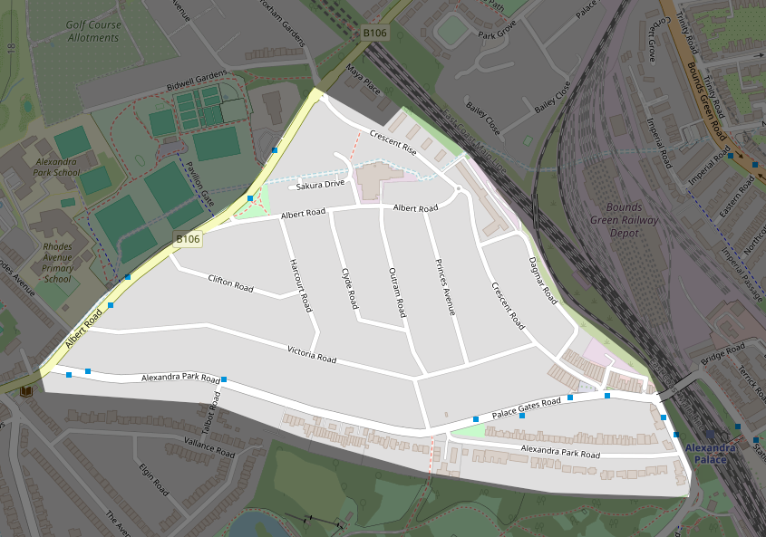 A map of the area we cover.